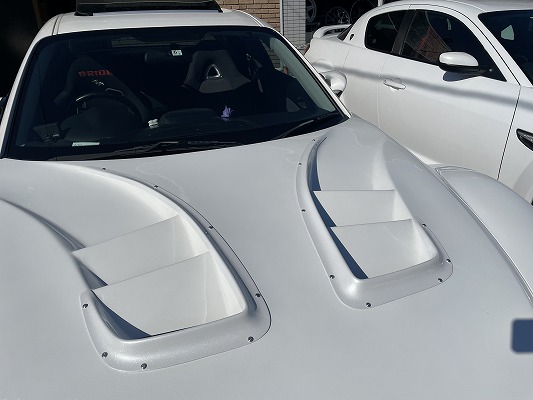 RX-8/AD-HOODボンネットダクト取付！ - トータルセブン|TOTAL7|RX-7