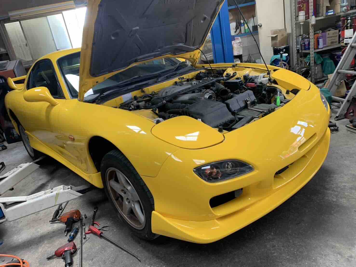 FD3S/エンジン載せ替え中・RX-8/12年点検 - トータルセブン|TOTAL7|RX